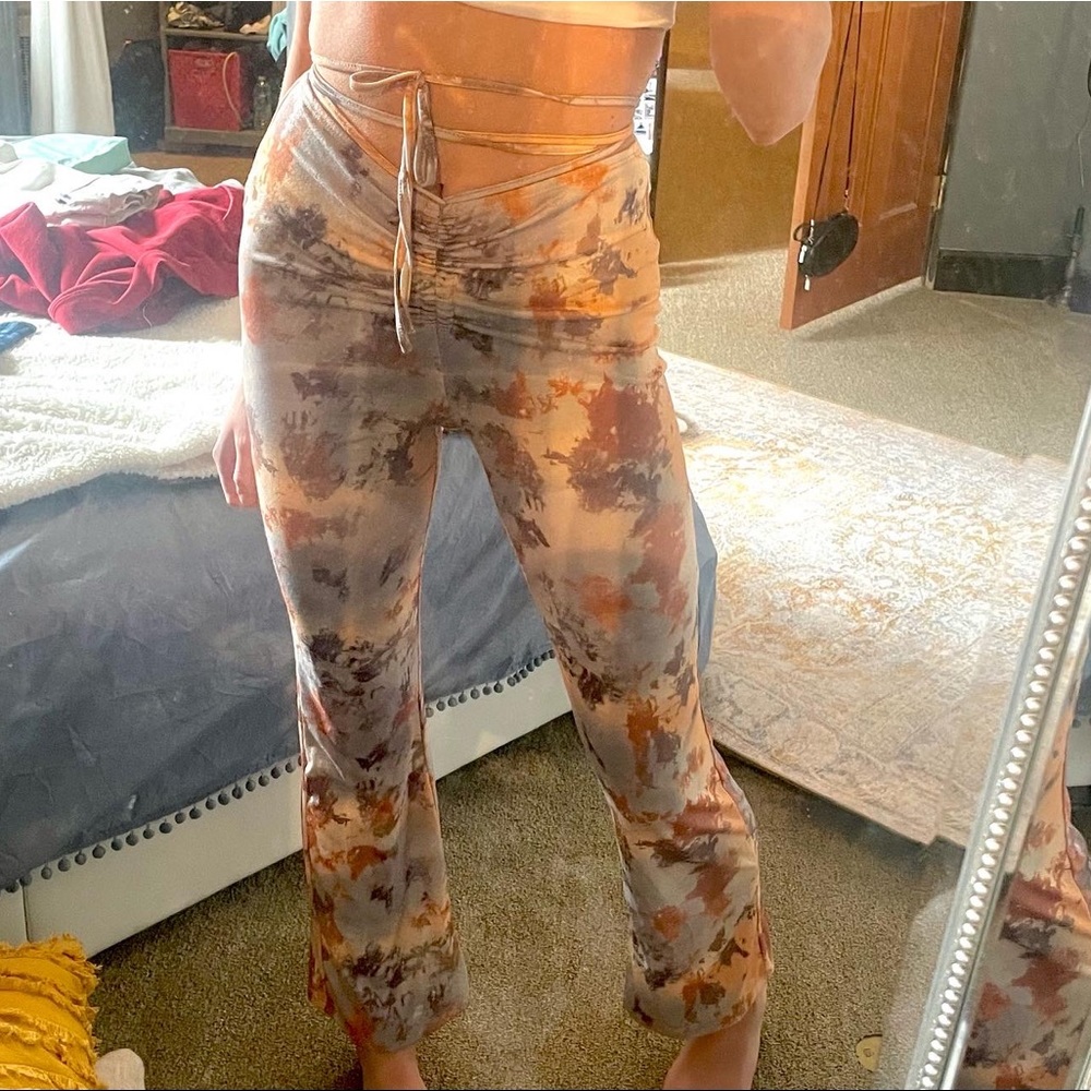 Trendy Tie Pants